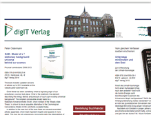 Tablet Screenshot of digit-verlag.de